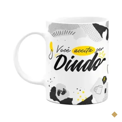 Caneca De Dindos - Você Aceita Ser Dindo? M2