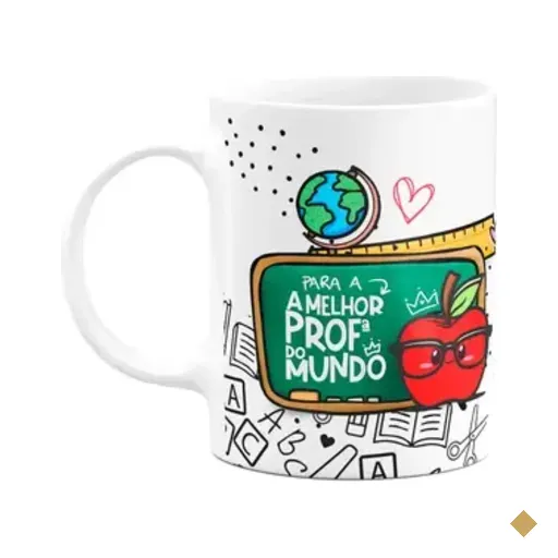 Caneca Professores - Para A Melhor Prof Do Mundo