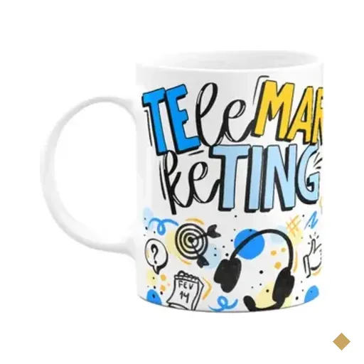 Caneca Profissões - Telemarketing - 325ml