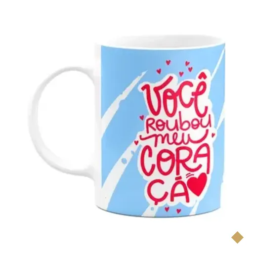 Caneca Namorados - Você Roubou Meu Coração - M2