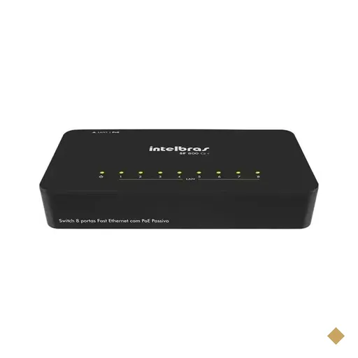 Switch Intelbras Ethernet 8 portas SF800Q
