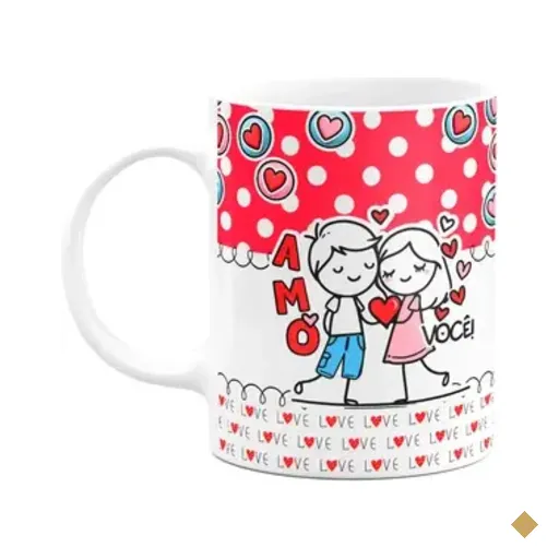 Caneca Namorados - Amo Você! Eternos Namorados