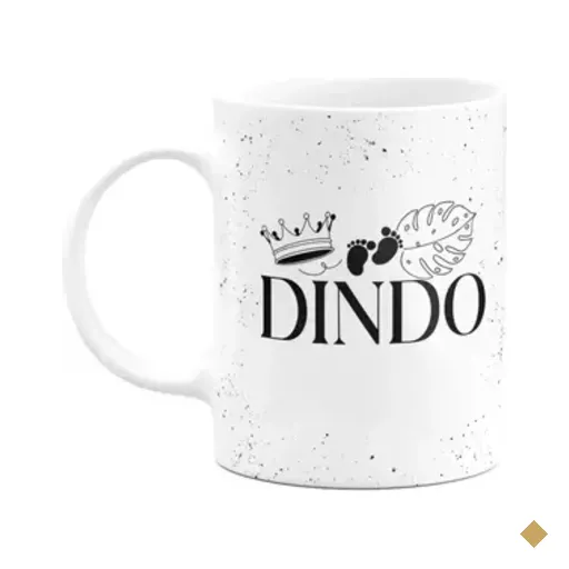 Caneca De Dindos - Dindo - 325ml - Branca