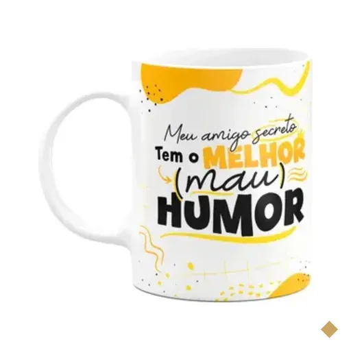 Caneca - Meu Amigo Secreto Tem O Melhor Mau Humor