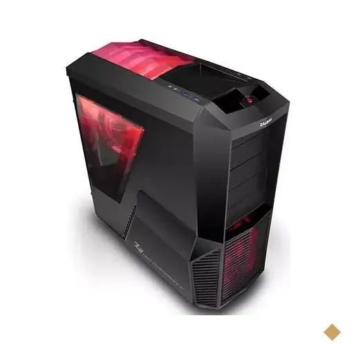 ZALMAN Z11 Plus HF1 Preto C/LED Vermelho Mid Tower