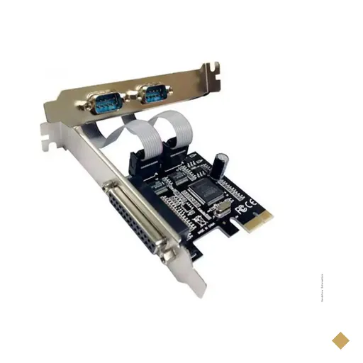 Placa PCI Express para 1 Porta Paralela e 2 Serial - Empire