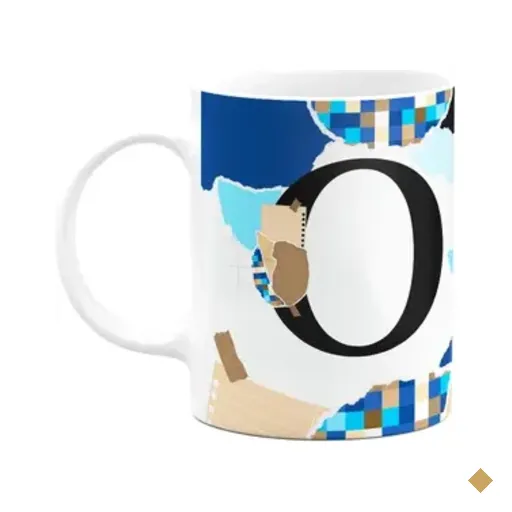 Caneca Professores - Inicial Do Nome Letra O - 325ml
