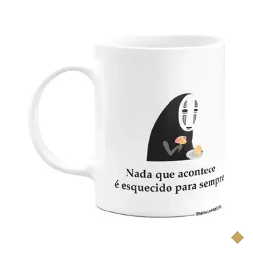 Caneca White - No-face - A Viagem De De Chihiro