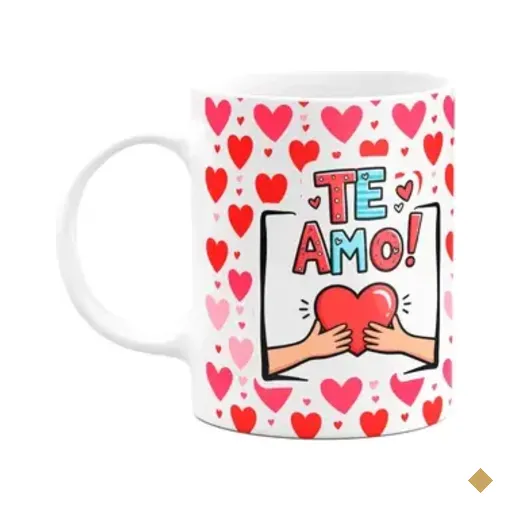 Caneca Namorados - Te Amo - Meu Par  Feliz Dia Dos Namorados