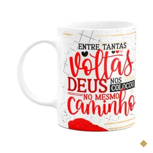 Caneca Namorados Laços - Entre Tantas Voltas