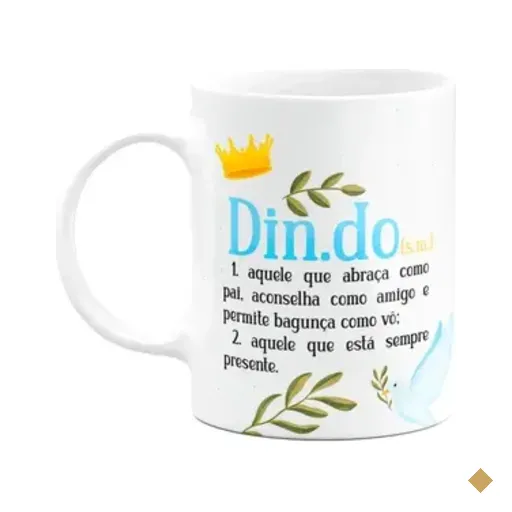 Caneca De Dindos - Definição De Dindo - 325ml