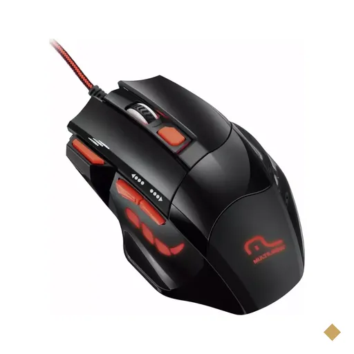 Multilaser Óptico Gamer Performance 2400dpi USB Preto