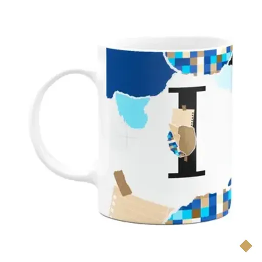Caneca Professores - Inicial Do Nome Letra I - 325ml