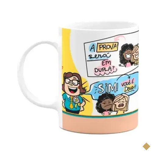 Caneca Professor - A Prova Vai Ser Em Dupla - Funmug M2