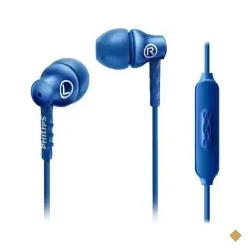 Philips SHE8105BL/00 Intra-auricular com Microfone Azul