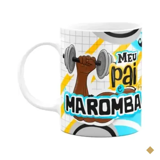 Caneca Dos Pais - Meu Pai Maromba - M3 - 325ml