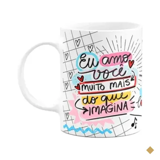 Caneca Namorados - Amo Você Muito Mais Do Que Imagina