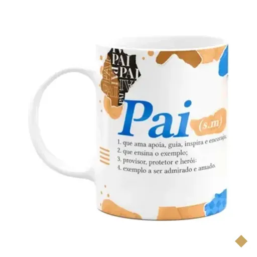 Caneca Dos Pais - O Significado De Pai - M2 - 325ml