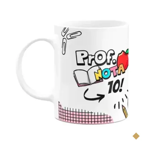 Caneca Professores - Prof. Nota 10 - 325ml