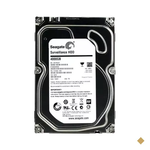 Seagate Surveillance 4TB 5900RPM 64MB SATA 6.0Gb/s ST4000VX000