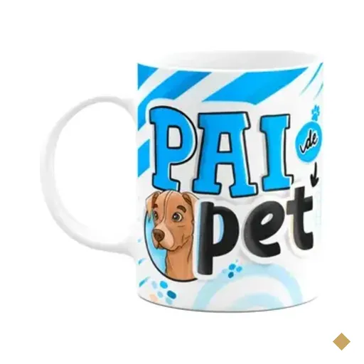 Caneca Dos Pais - Pai De Pet Cachorro - 325ml