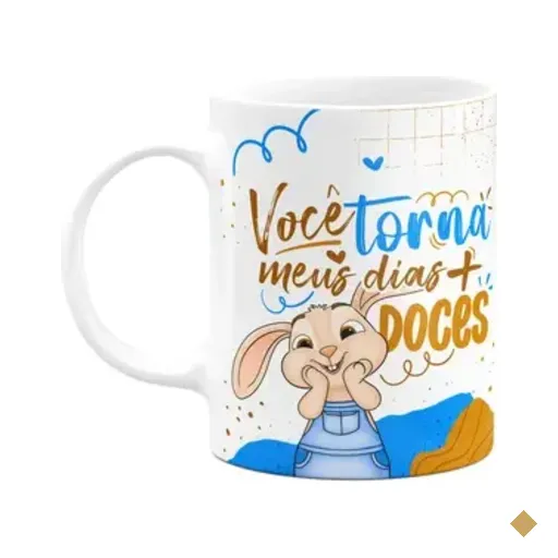 Caneca Páscoa Doce - Você Torna Meus Dias Mais Doces