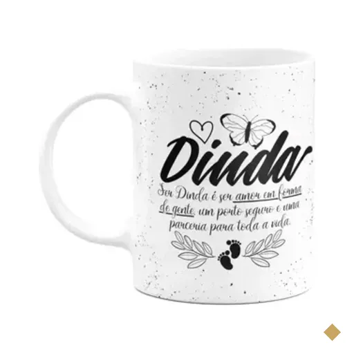 Caneca De Dindos - Ser Dinda É... M3 - 325ml