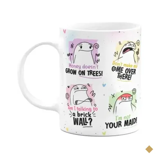 Caneca Flork Mães - Mother's Phrases - Falas De Mãe 325ml