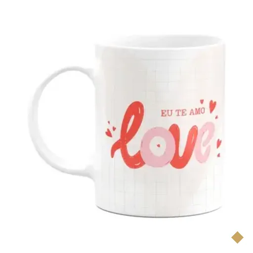 Caneca Namorados - Eu Te Amo Love - 325ml