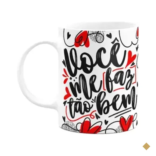 Caneca Namorados - Você Me Faz Tão Bem - 325ml