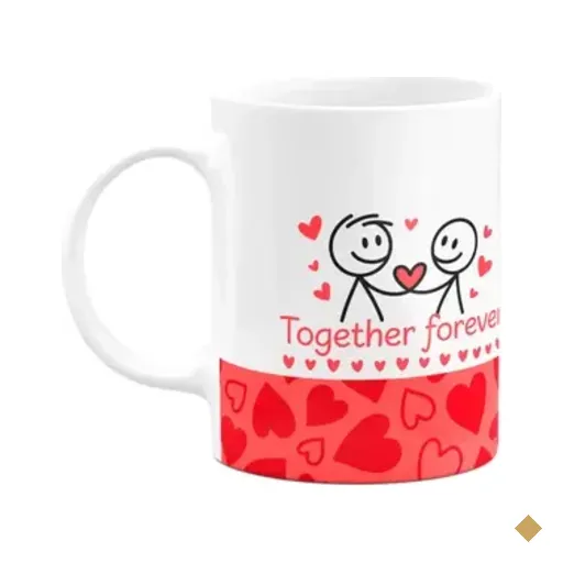 Caneca Namorados - Together Forever - 325ml