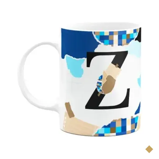 Caneca Professores - Inicial Do Nome Letra Z - 325ml