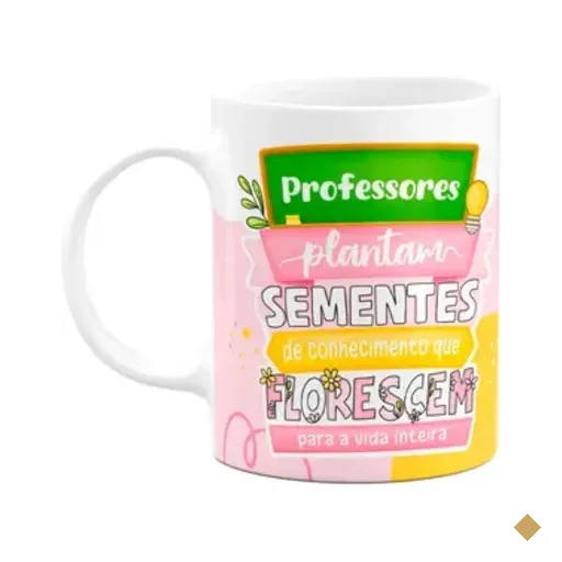Caneca Professores - Plantam Sementes De Conhecimento
