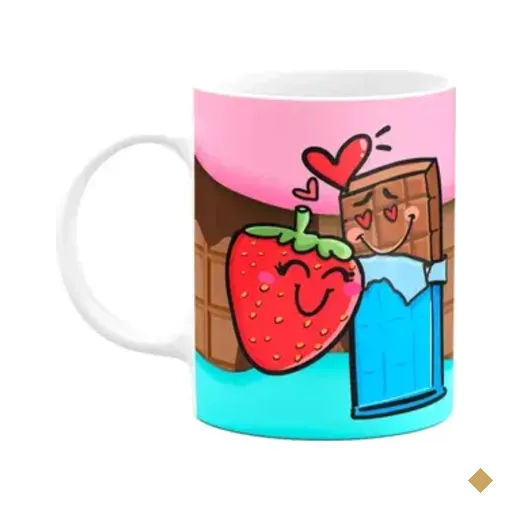 Caneca Namorados - Te Amo + Que Chocolate - Chocolove