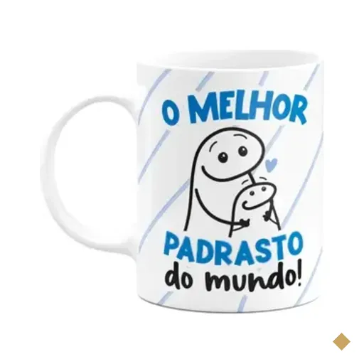 Caneca Flork Pais - O Melhor Padrasto Do Mundo
