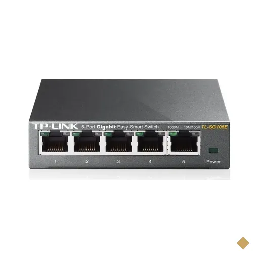 Switch TP-Link 5-Portas Easy Smart Gigabit TL-SG105E
