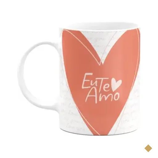 Caneca Namorados - Eu Te Amo - Lv3 - 325ml
