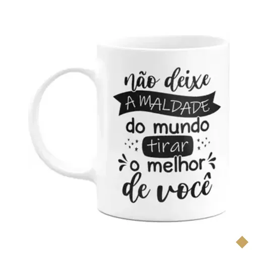 Caneca Motivação - Não Perca O Melhor De Você - M2