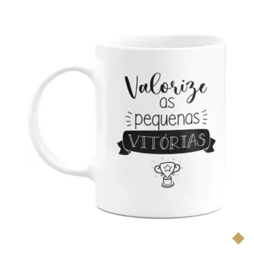 Caneca Motivação - Valorize As Pequenas Vitórias - M2