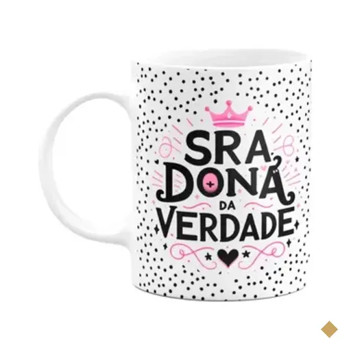 Caneca Namorados - Senhora Dona Da Verdade - Queen