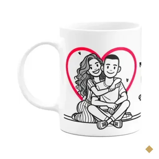 Caneca Namorados -my Love - Muglove - 325ml