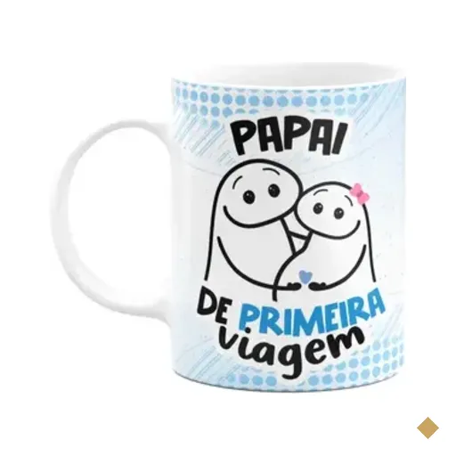 Caneca Flork Pais - Papai De Primeira Viagem