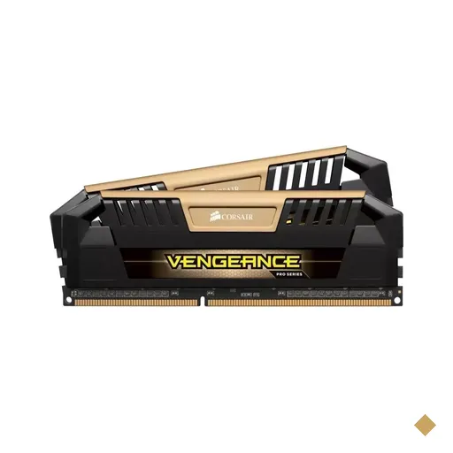 Memória Corsair Vengeance Pro Series Red 16GB Kit (2 x 8GB) DDR3 2400MHz…