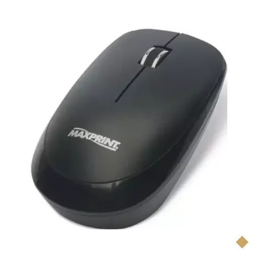 Maxprint Mouse Óptico PS2 Preto
