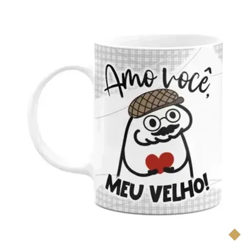 Caneca Flork Pais - Amo Você Meu Velho - 325ml