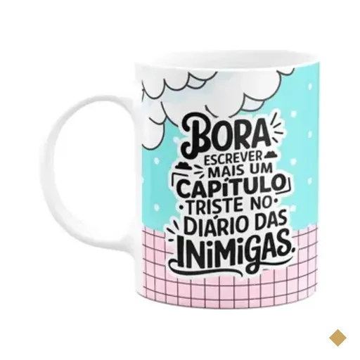 Caneca Divertida - Bora Escrever Mais Um Capítulo
