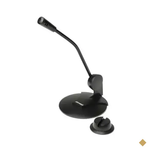 Maxprint Microfone de Mesa 3.5mm Preto