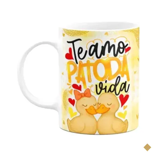 Caneca Namorados - Te Amo Patoda Vida - M3