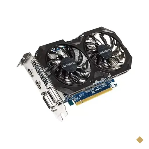 Placa de Vídeo Gigabyte GeForce GTX 750Ti Windforce 2X 2GB GDDR5 128-bit PCI-E…