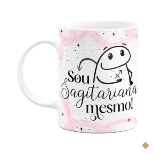 Caneca Flork Signos Sagitário - Sou Sagitariana Mesmo